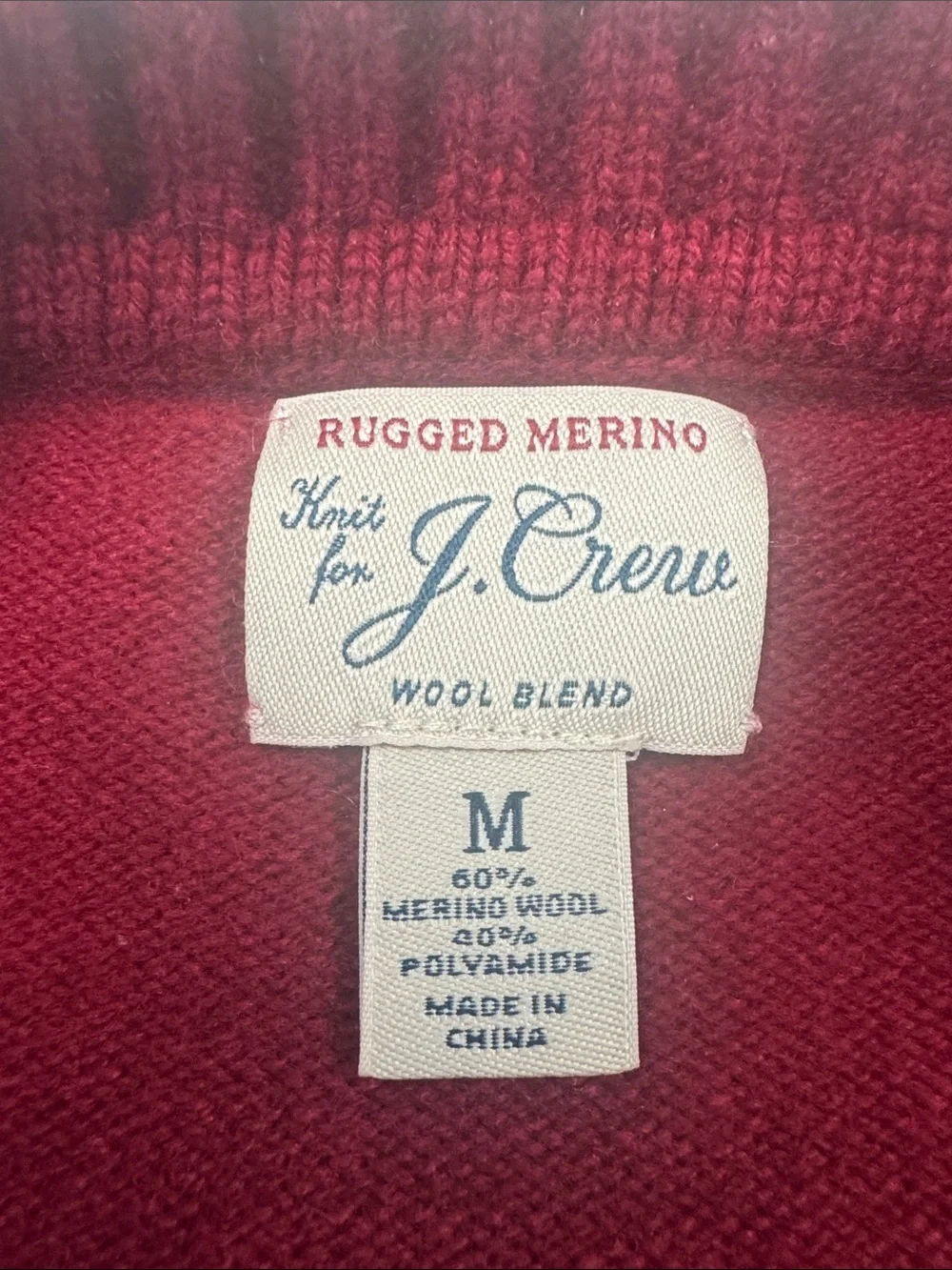 J. Crew soft knit